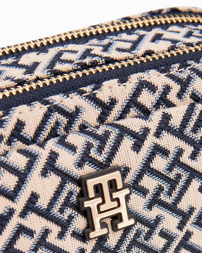 Tommy Hilfiger Gündelik Jakarlı Kadın Kamera Çantası Space Blue