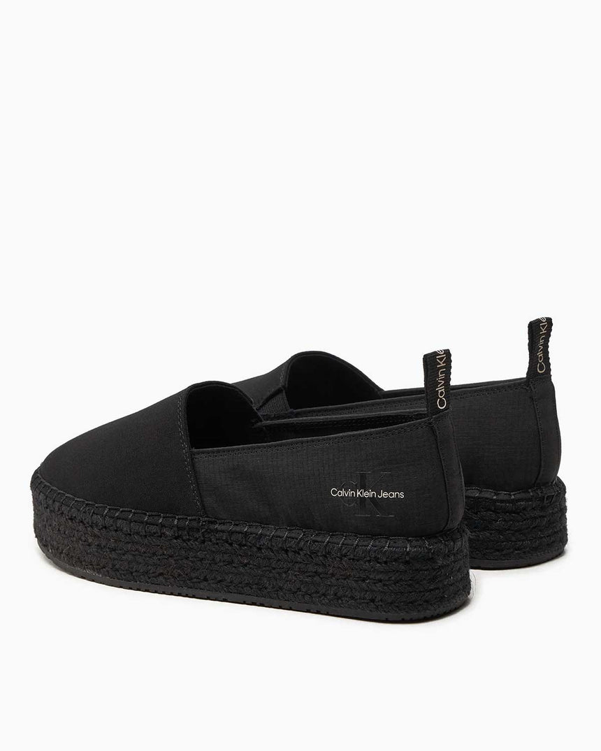 Calvin Klein Platform Espadrilles Ayakkabı Black