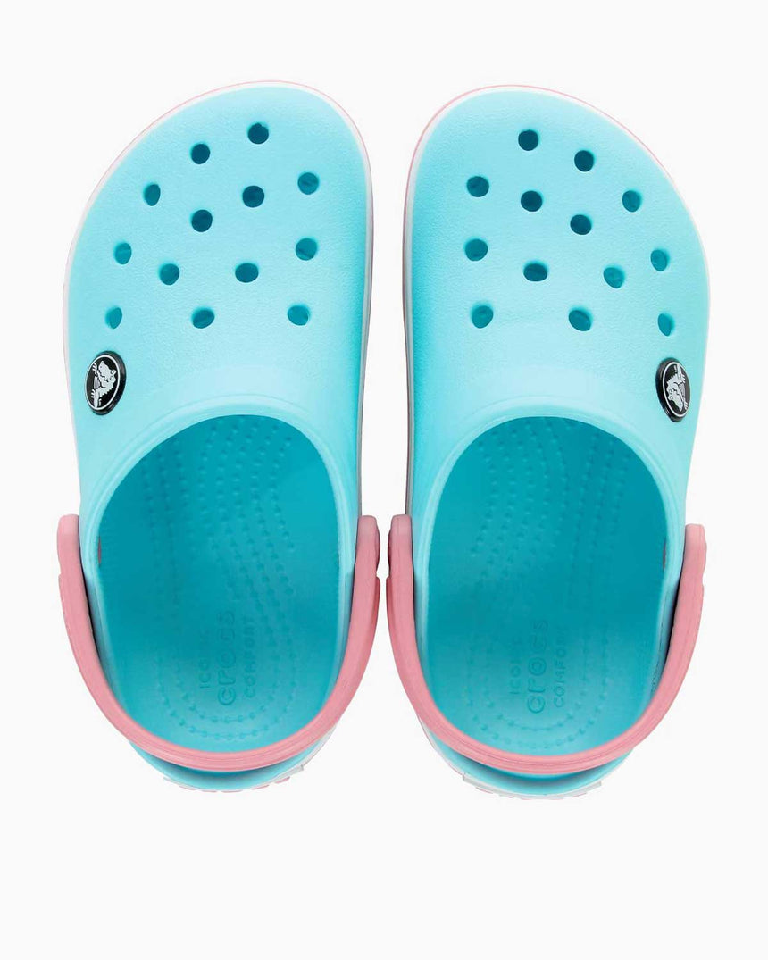 Crocs Clog Unisex Çocuk Terlik Ice Blue / White