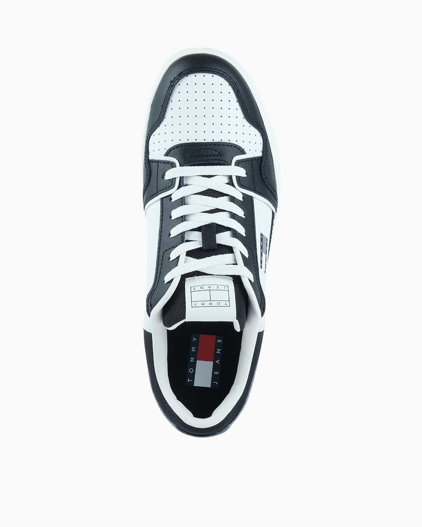 Tommy Hilfiger Zion Retro Erkek Basket Sneaker Black