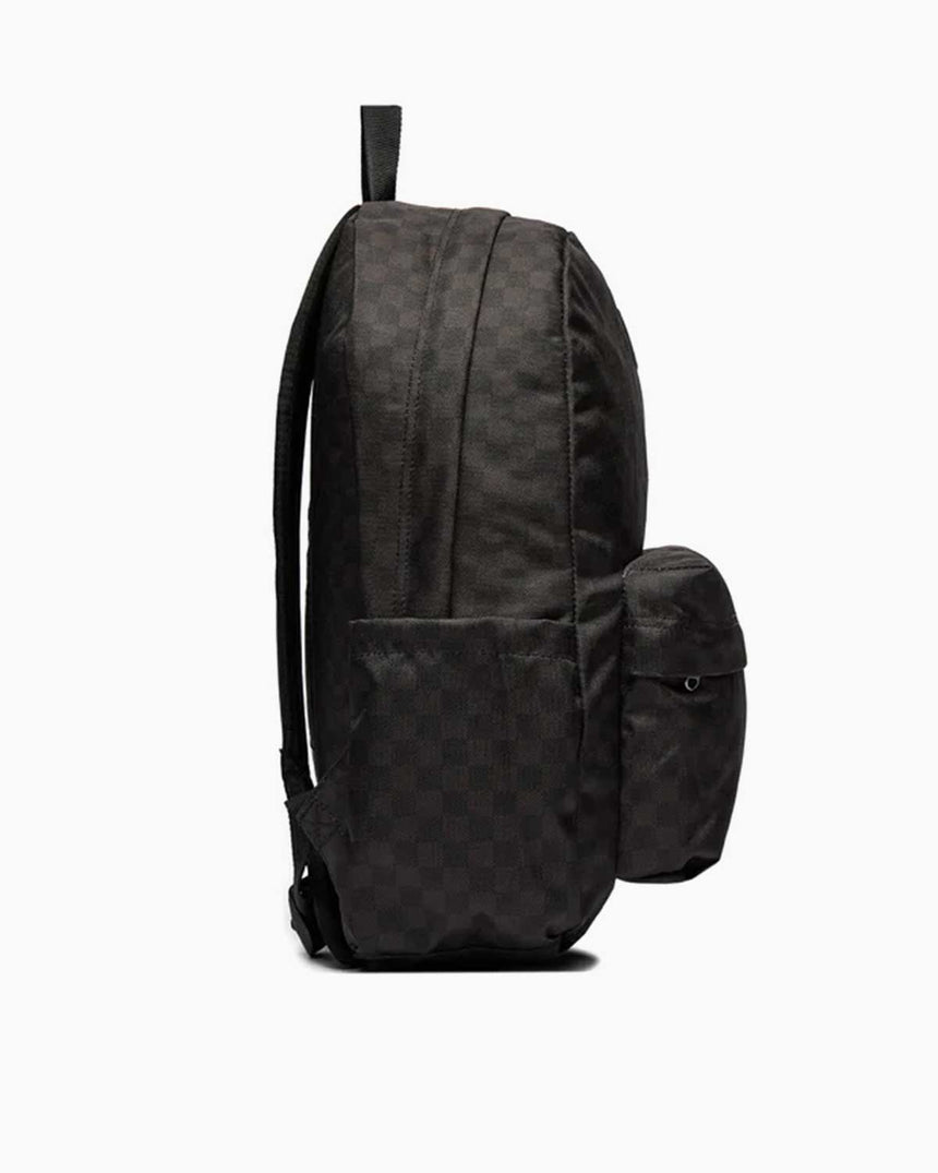 Vans Old Skool Check Backpack Sırt Çantası Black / Charcoal