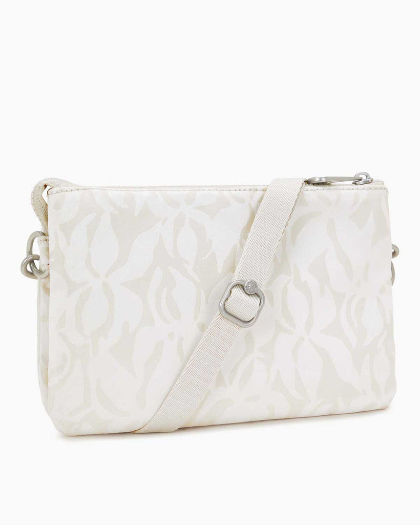 Kipling Riri Elevated Jacquard Çapraz Askılı Çanta Palm Beige
