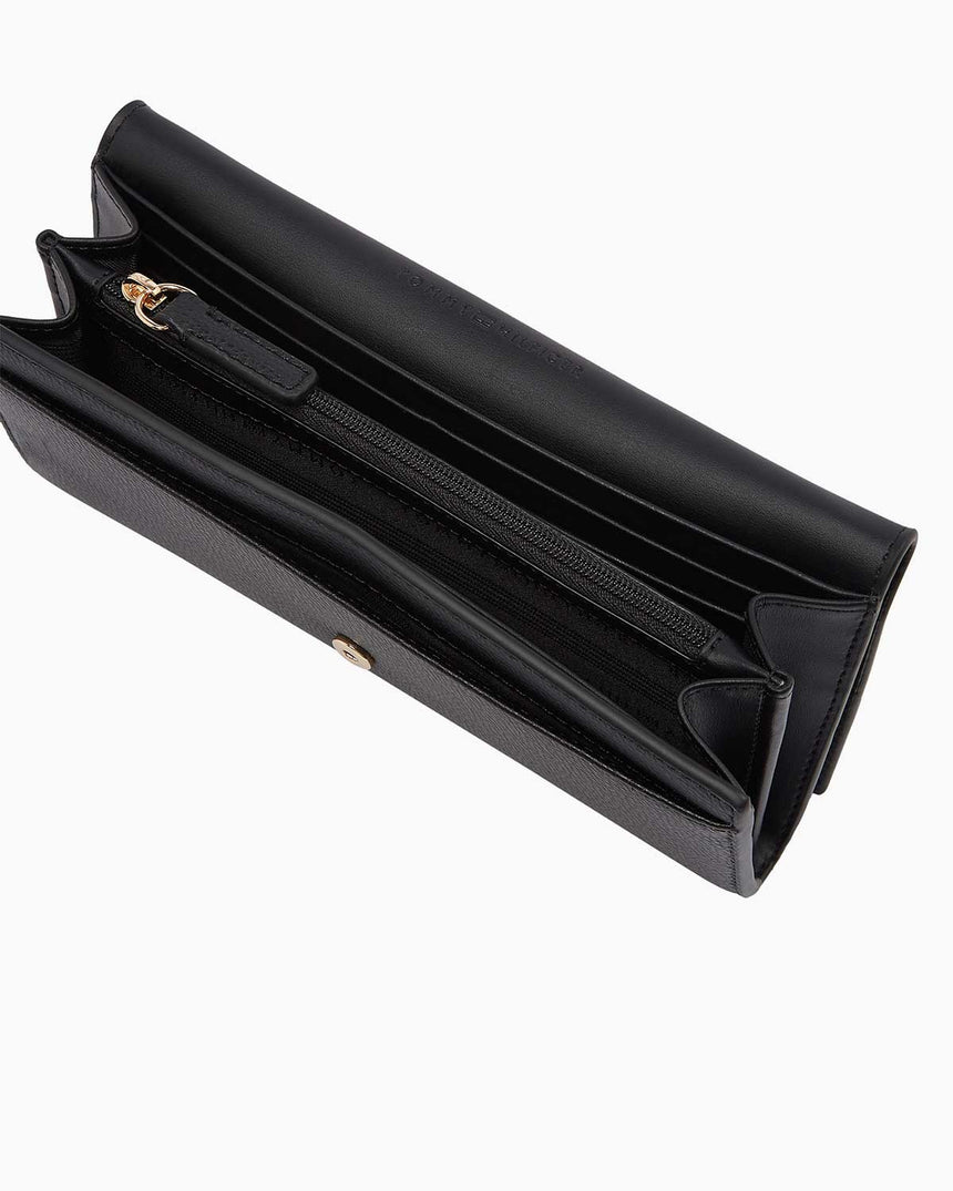 Tommy Hilfiger Legacy Flap Large Cüzdan Black
