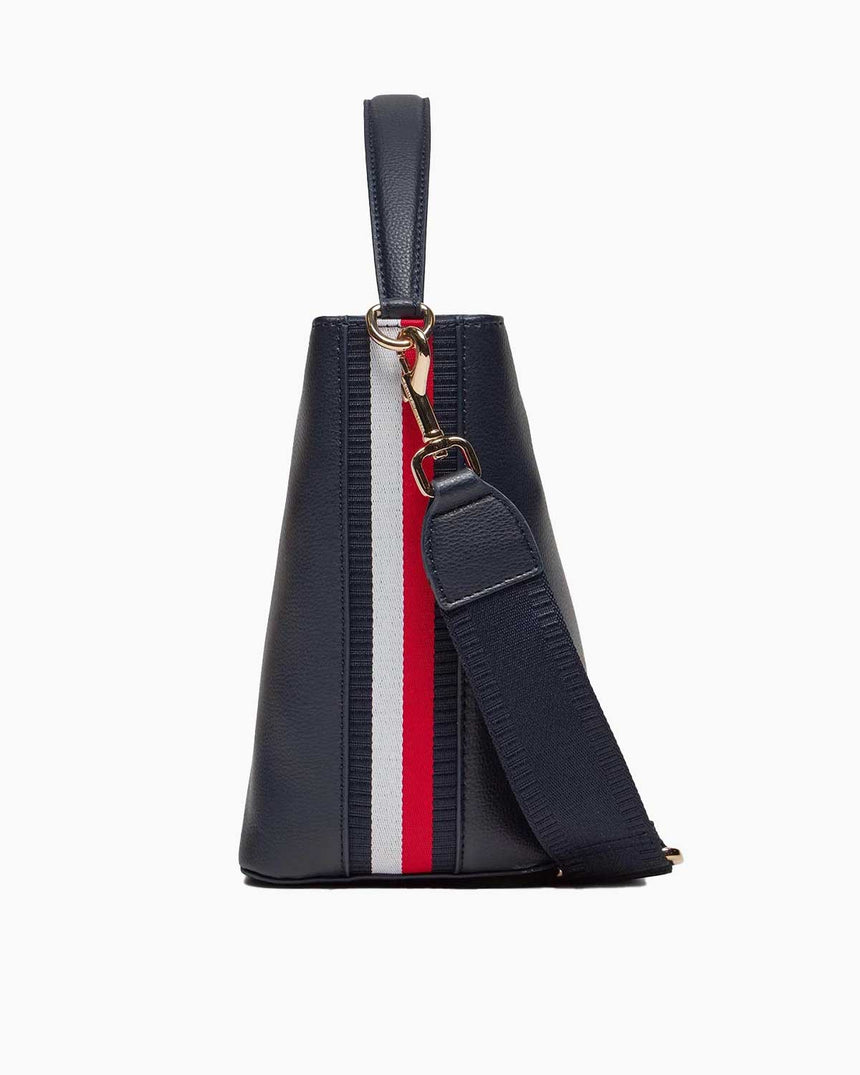 Tommy Hilfiger Essential Bucket El Çantası Blue