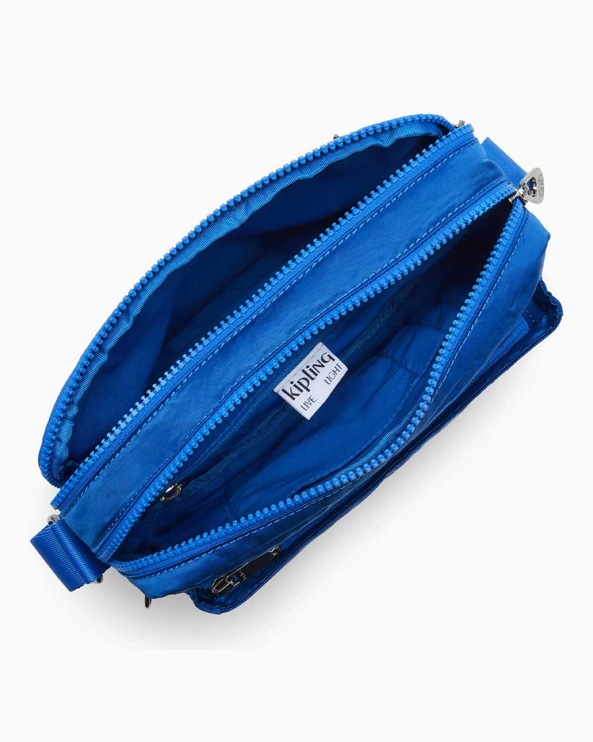 Kipling Abanu M Basic Elevated Çapraz Askılı Kadın Çantası Satin Blue