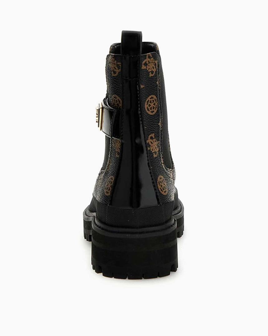 Guess Footwear Dress Logolu Bot Bronze / Black