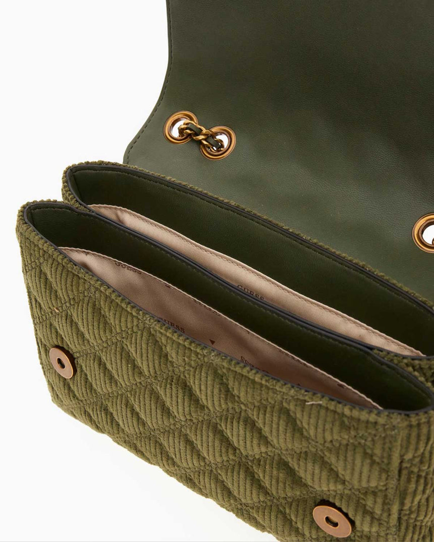 Guess Giully II Kadın Omuz Çantası Olive