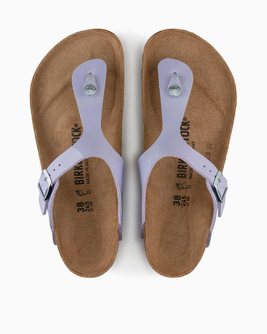 Birkenstock Kadın Gizeh Bf Patent Terlik Purple Fog