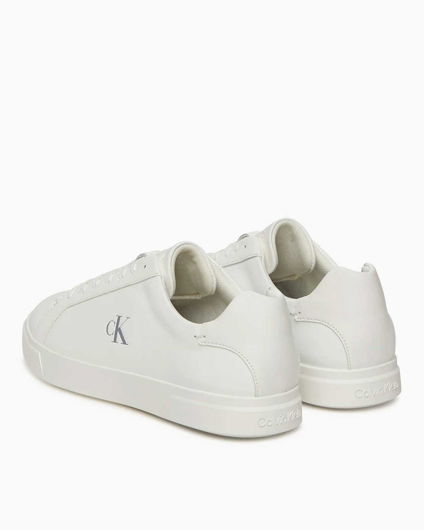 Calvin Klein Katty Deri Kadın Sneaker Triple Bright White