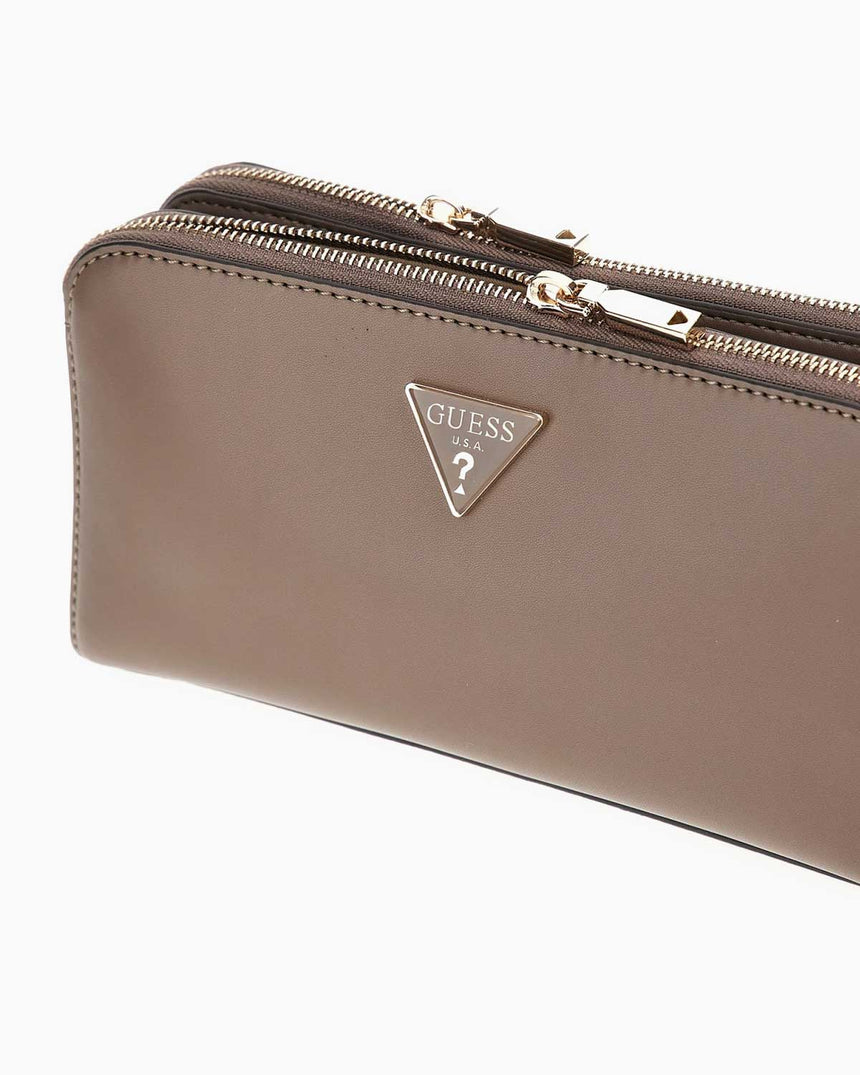 Guess Daryna Statüs Zİncir Detaylı Çapraz Askılı Çanta Dark Taupe