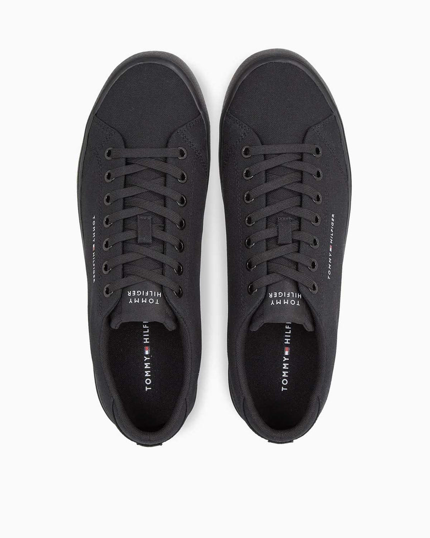 Tommy Hilfiger Low Top Canvas Ayakkabı Black