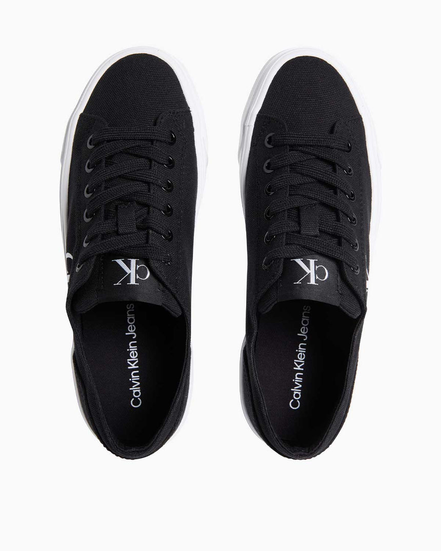 Calvin Klein Vulc Flatform Sneaker Black/Bright White