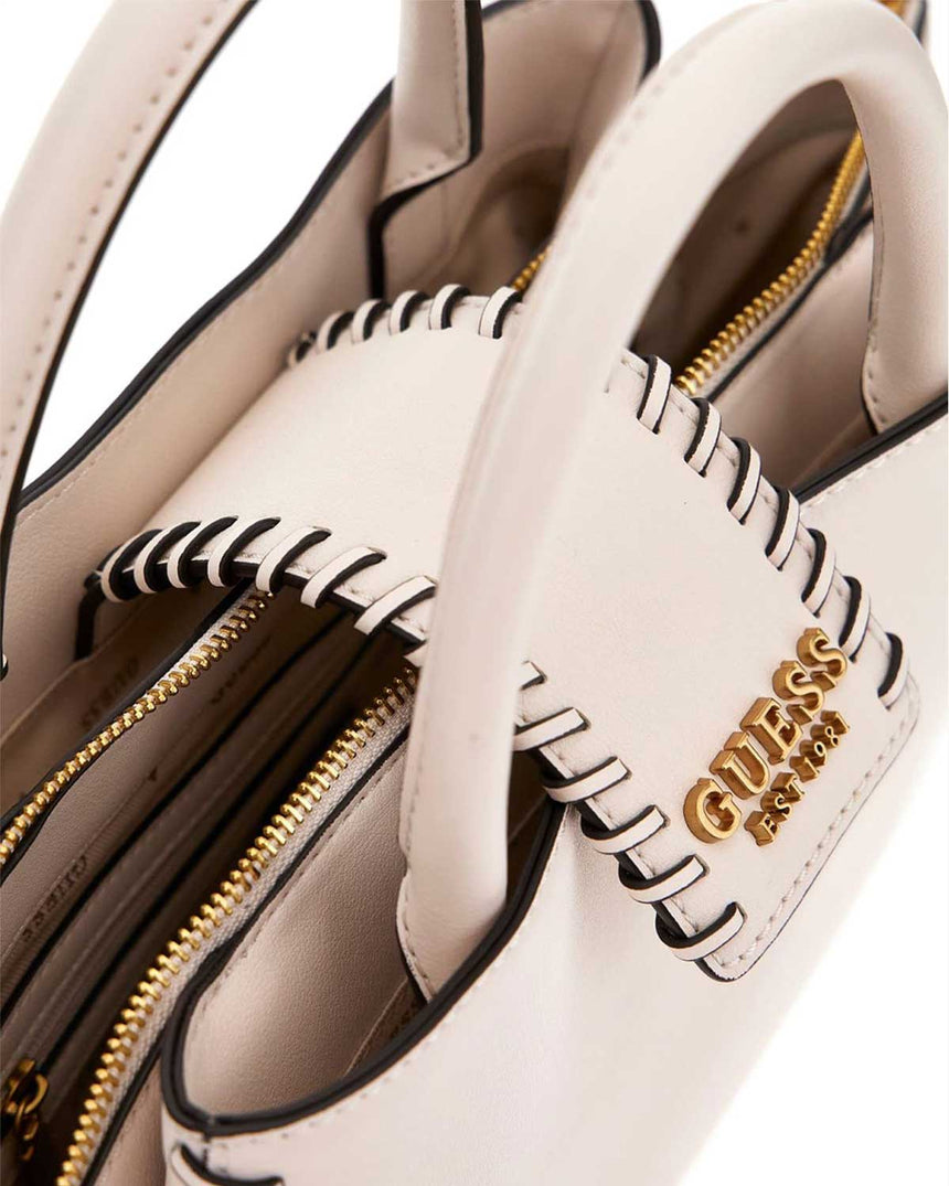 Guess Libera Satchel Mini El Çantası Stone