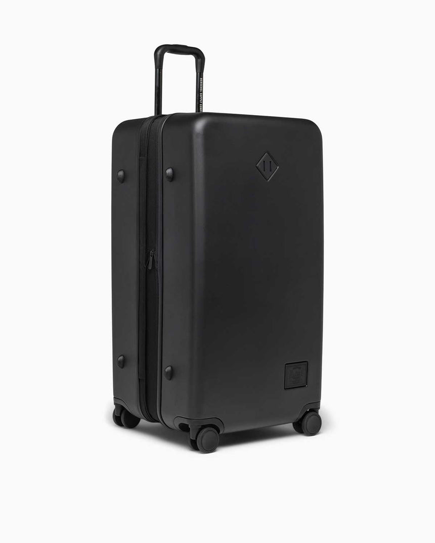 Herschel Heritage Large Sert Kabuklu Genişletilebilir Büyük Boy Valiz Black