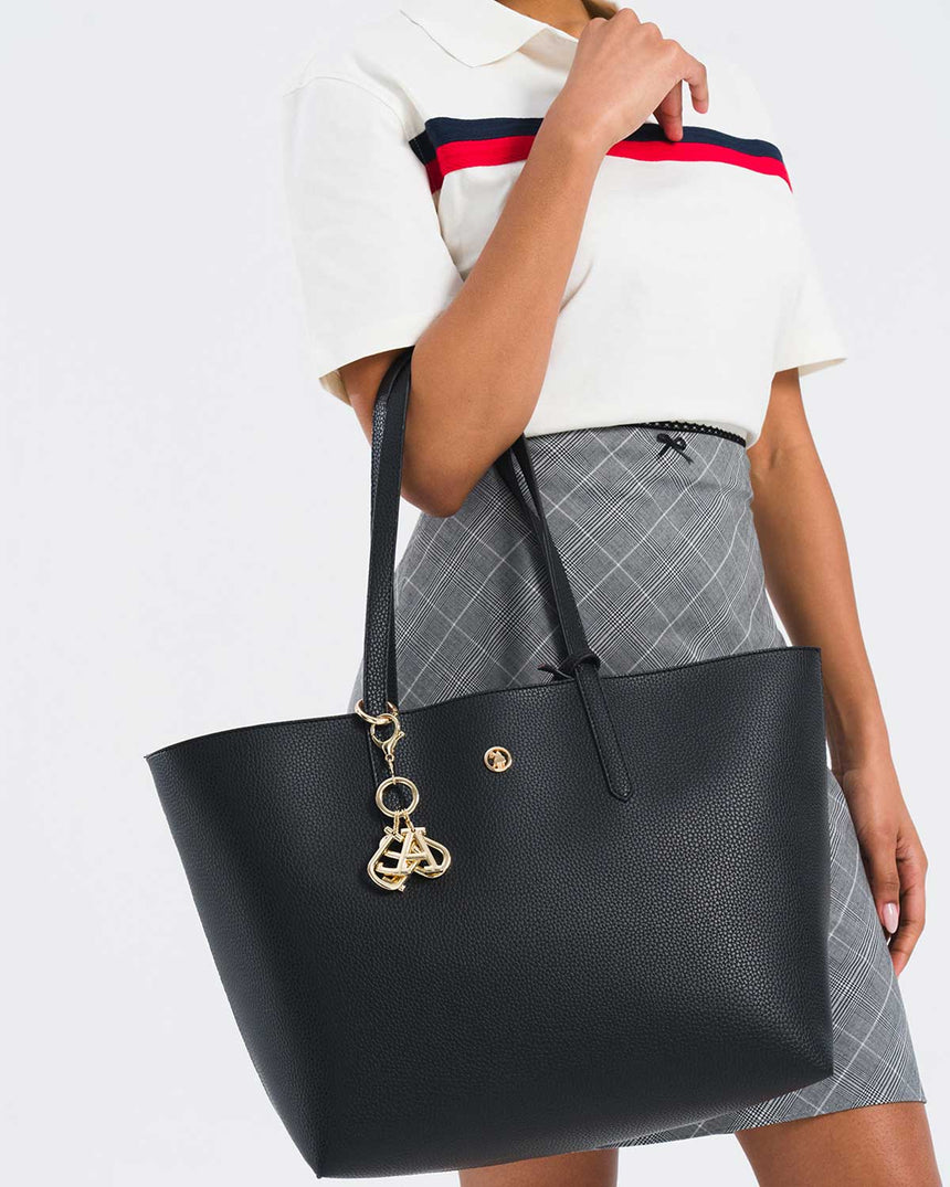 Us Polo Assn Logolu Omuz Çantası Siyah