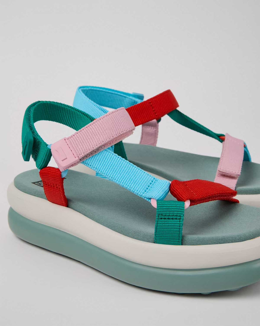 Camper Pelotas Flota Up Tws Sandalet Beyaz - Yeşil