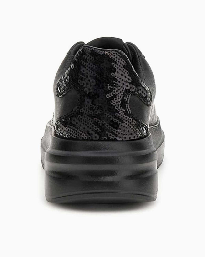 Guess Elbina10 Kadın Deri Sneaker Black