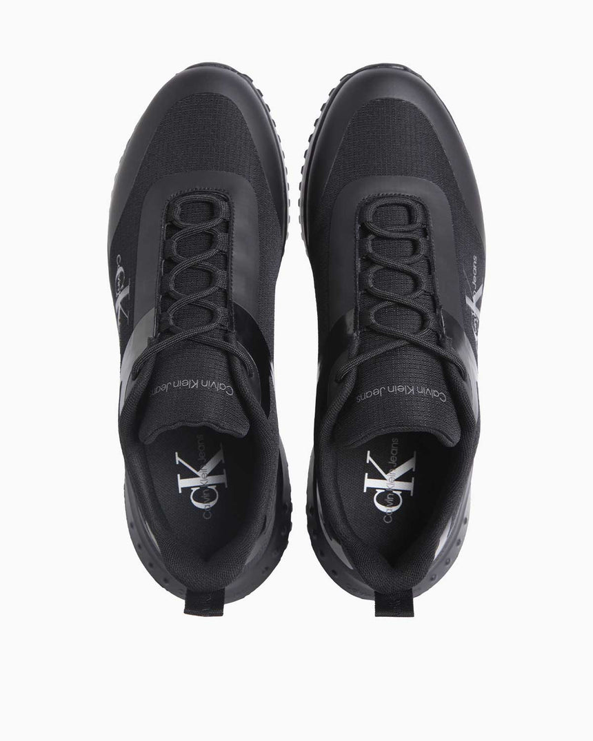 Calvin Klein Runner Low Top Logolu Sneakers Triple Black