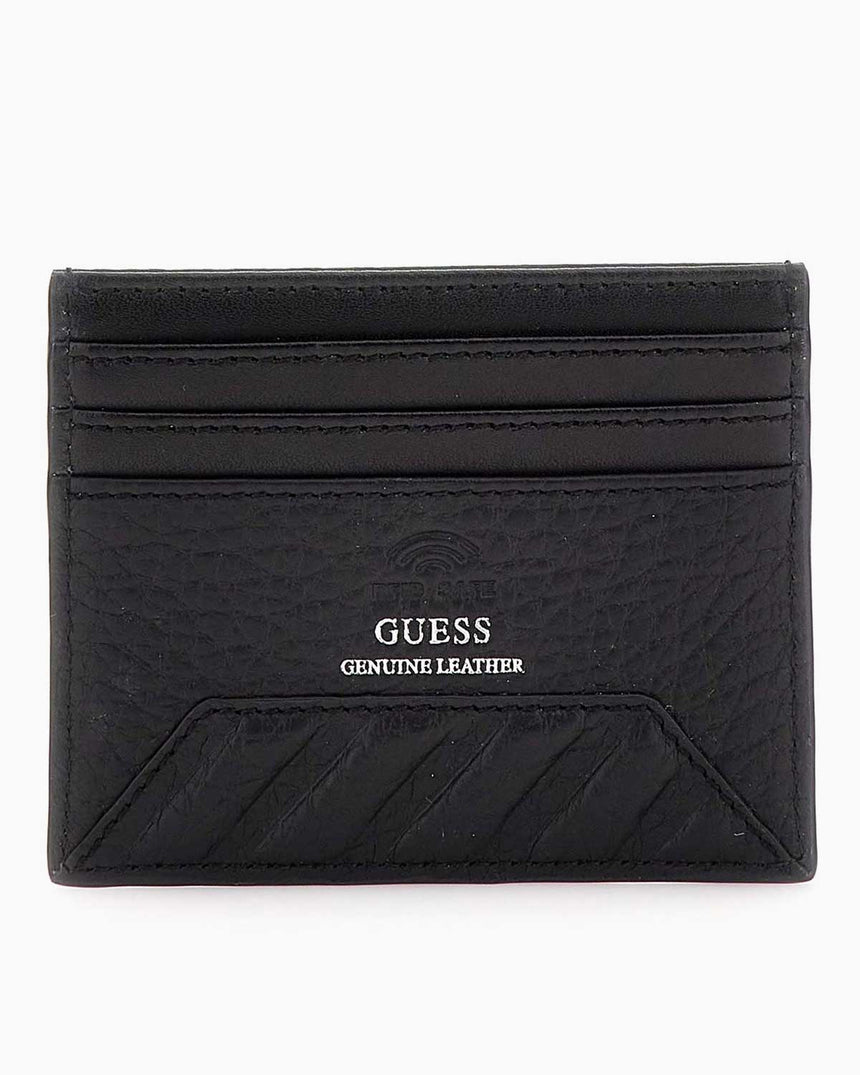 Guess Torino Erkek Kartlık ve Bozuk Para Bölmeli Deri Cüzdan Black