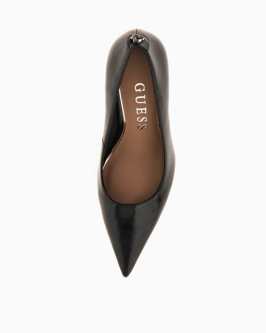 Guess Prindy Kadın Deri 4cm Topuklu Ayakkabı Black