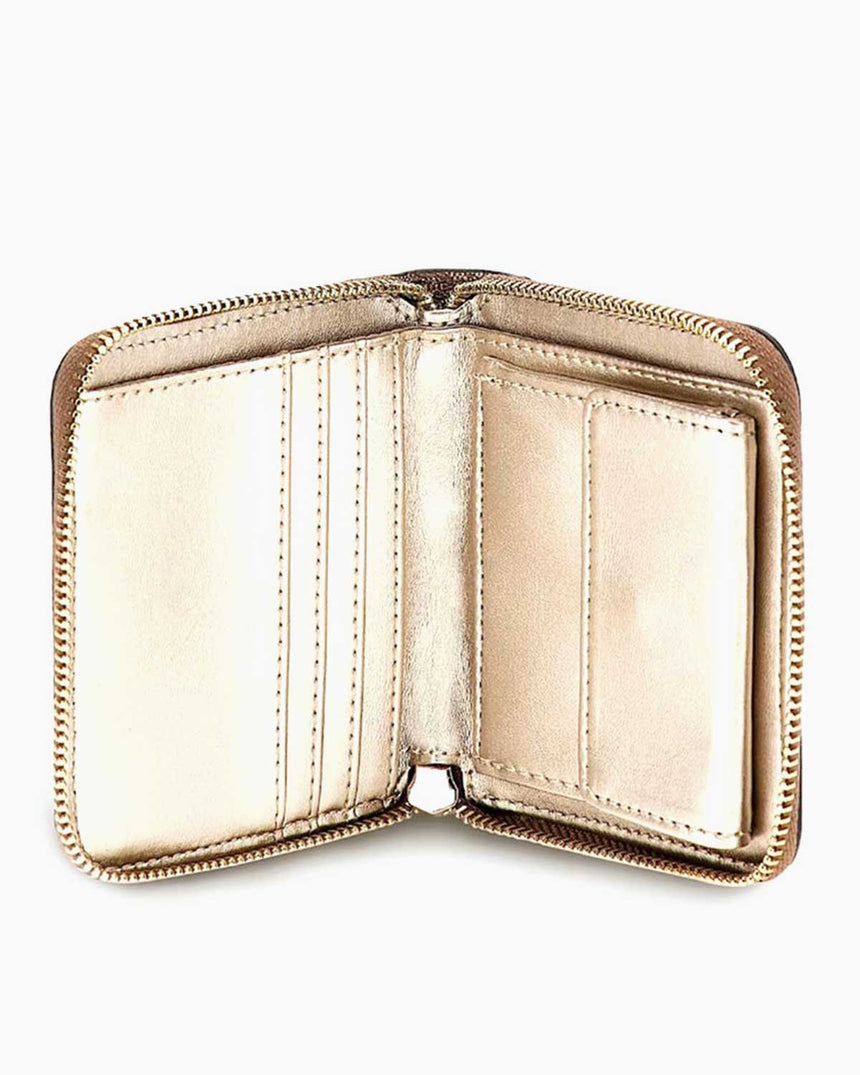 Guess Laurel Small Kadın Cüzdanı Latte Logo