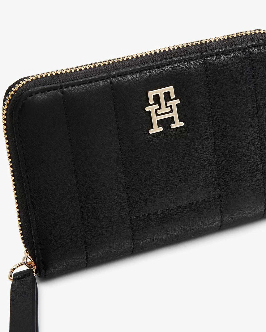 Tommy Hilfiger Feminine Fermuarlı Kadın Cüzdan Black