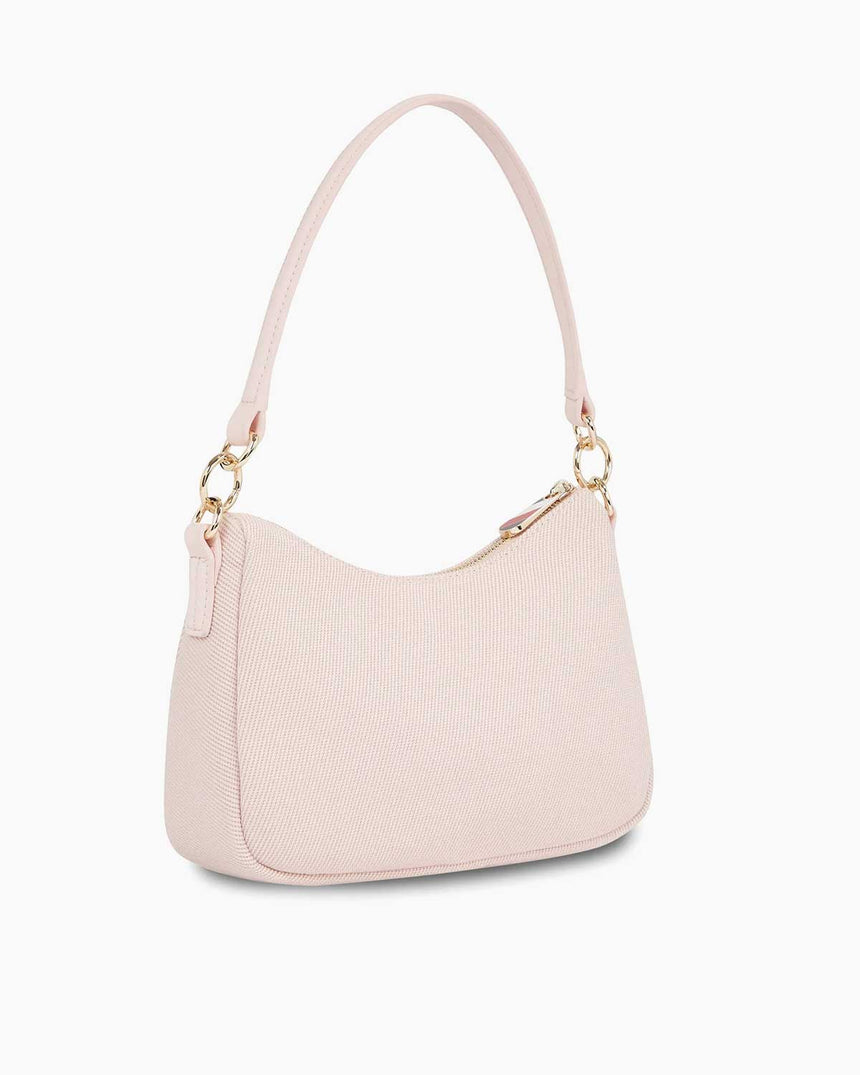 Tommy Hilfiger Poppy Canvas Shoulder Bag Pink