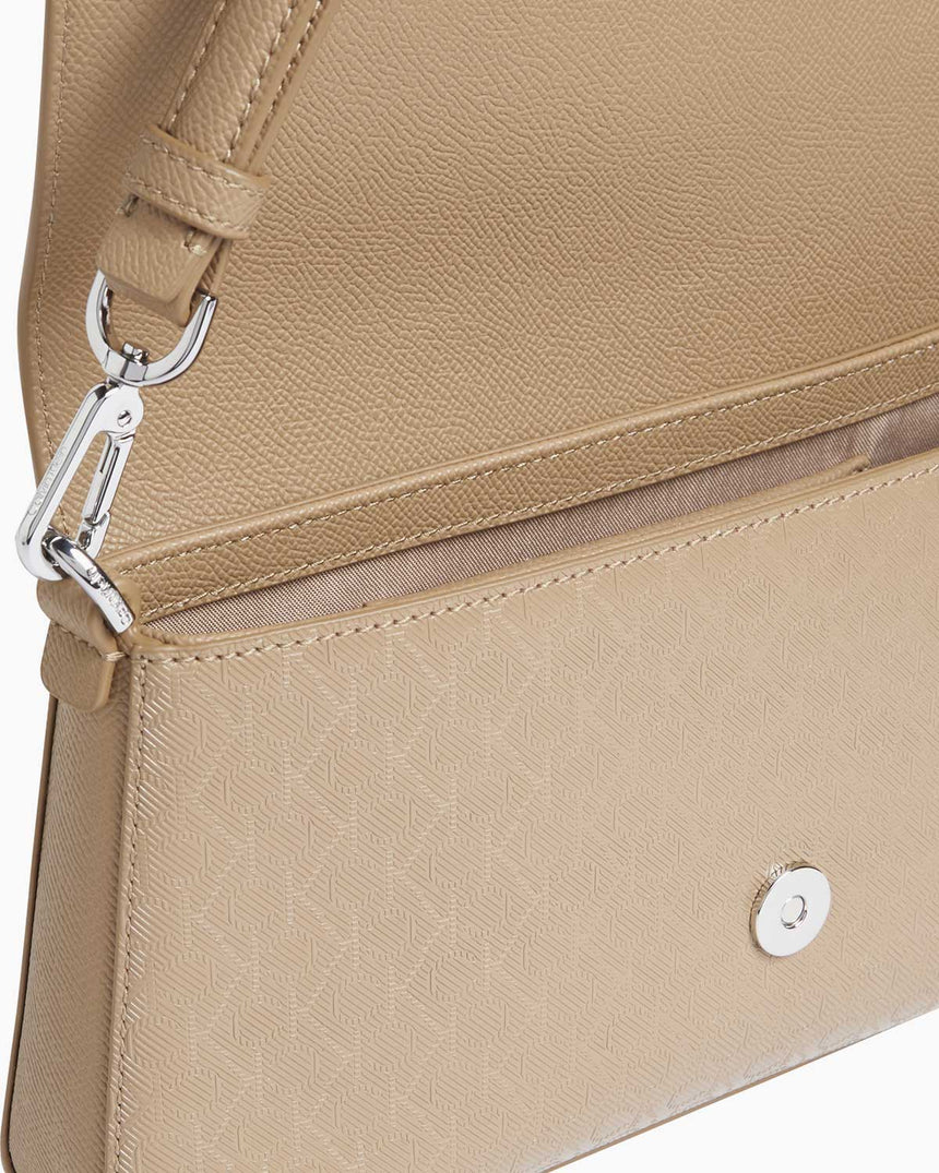 Calvin Klein Must Convertible Shoulder Bag Mono Omuz Çantası Amphora Mono Pu