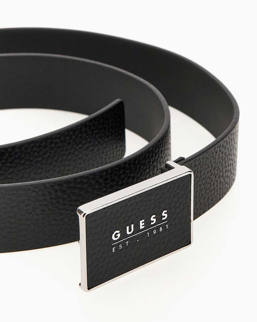 Guess Dijon Tek Taraflı Kemer Black