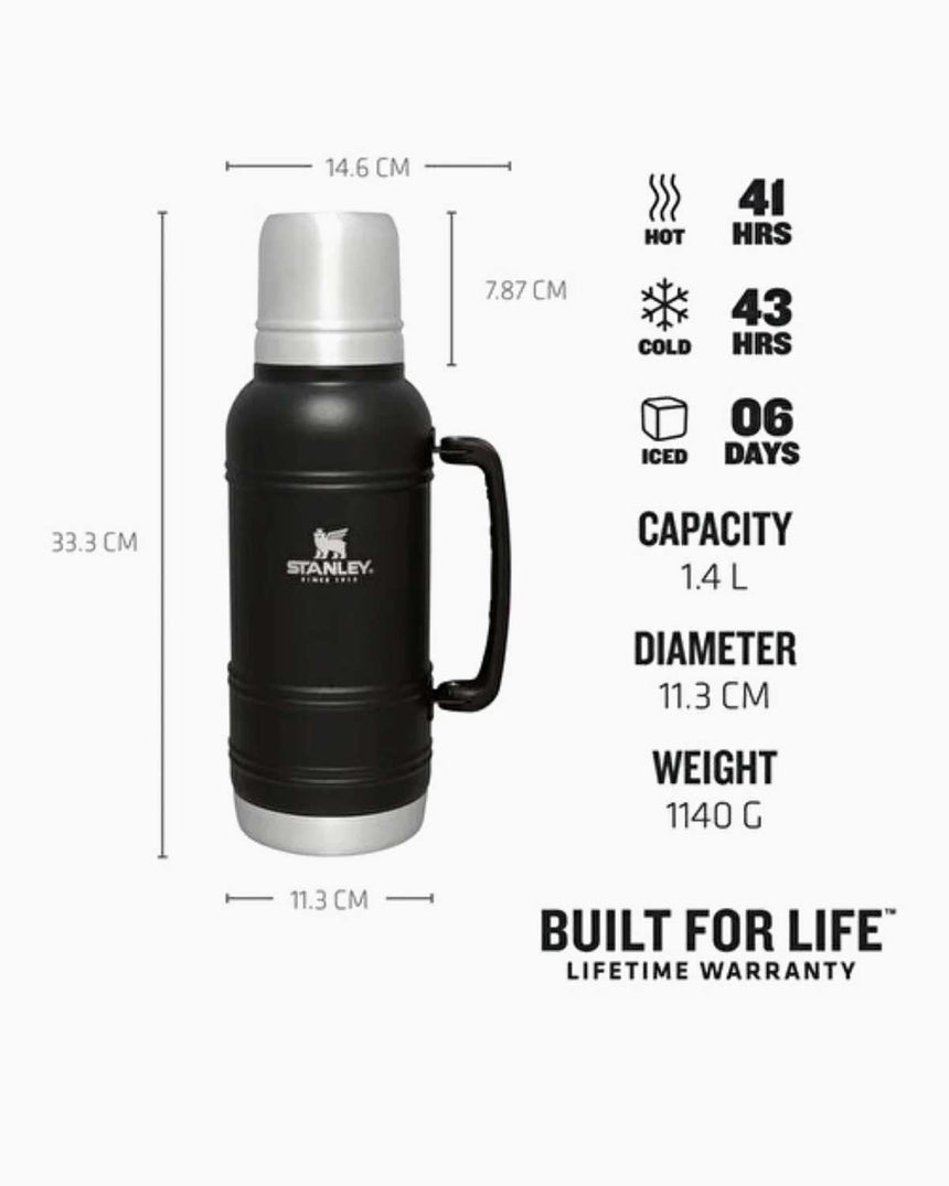 Stanley The Artisan Thermal Bottle 1.4L Termos Black Moon