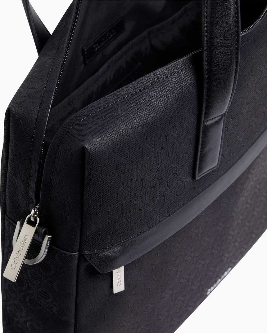 Calvin Klein Must Mono Laptop Çantası Twill Mono Black