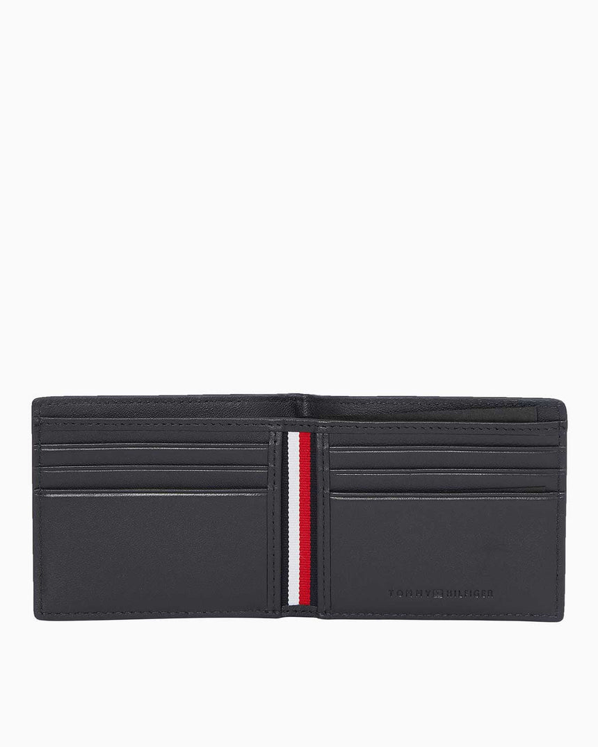 Tommy Hilfiger Corp Plaque Bifold Wallet Cüzdan Space Blue
