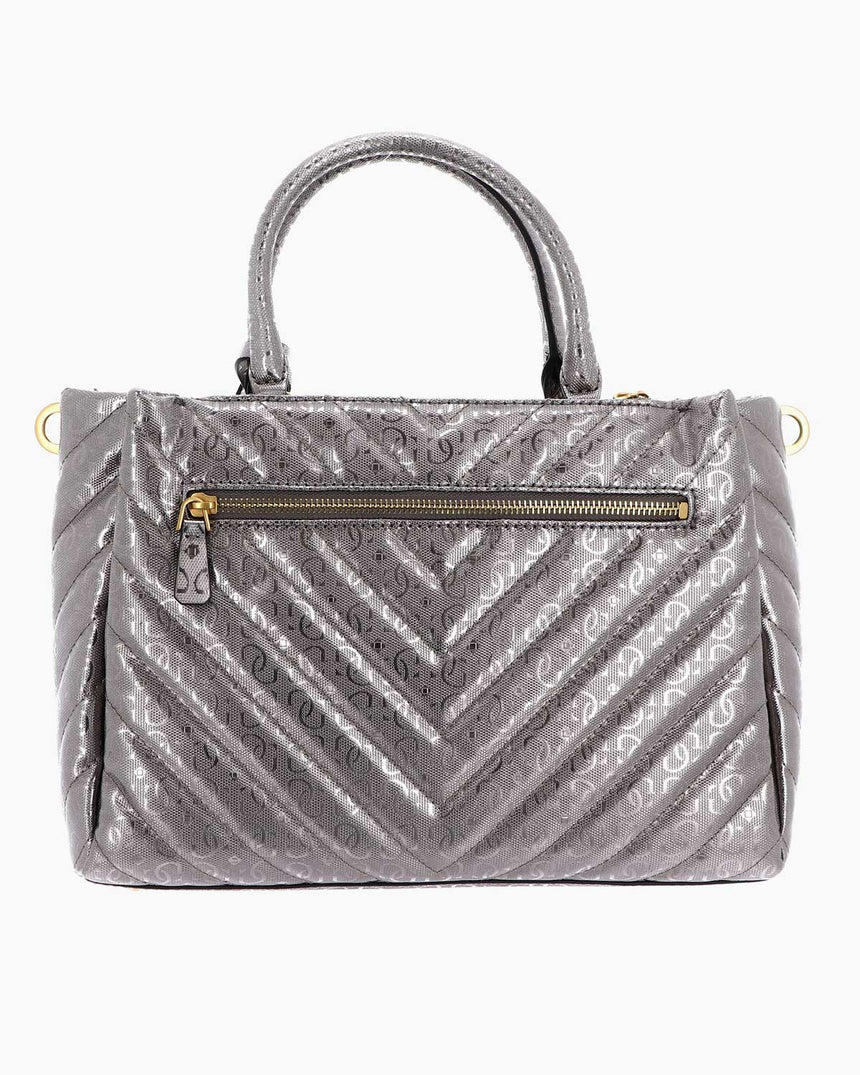 Guess Jania Society Satche El Çantası Pewter