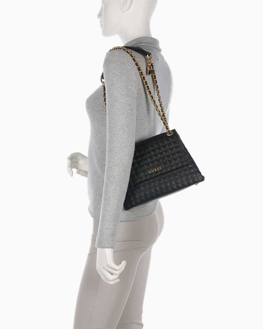 Guess Tia Convertible Crossbody Zincir Detaylı Çapraz Askılı Çanta