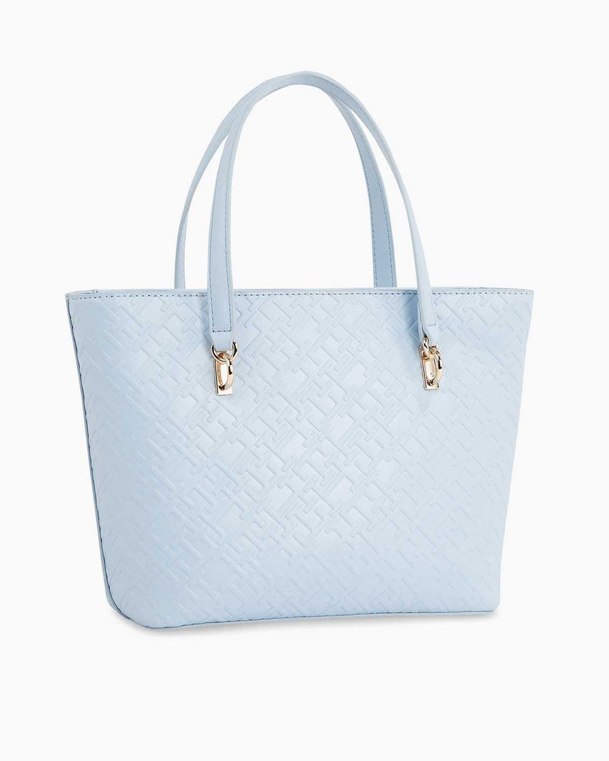 Tommy Hilfiger Refined Mini Tote El Çantası Breezy Blue