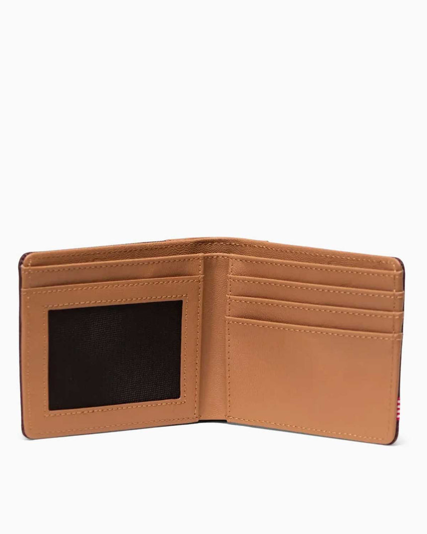 Herschel Hank Cüzdan Potting Soil Crosshtch/Natural