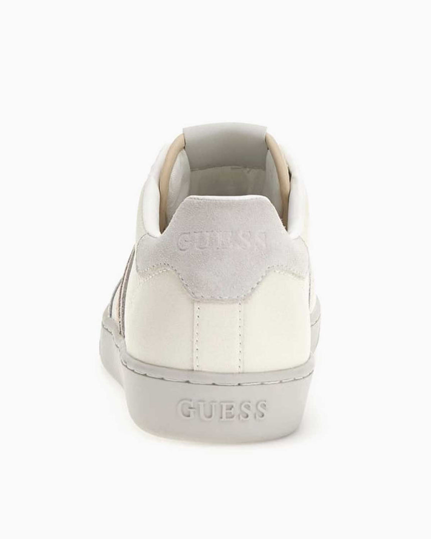 Guess Nolinas Nubuk Deri Sneaker White