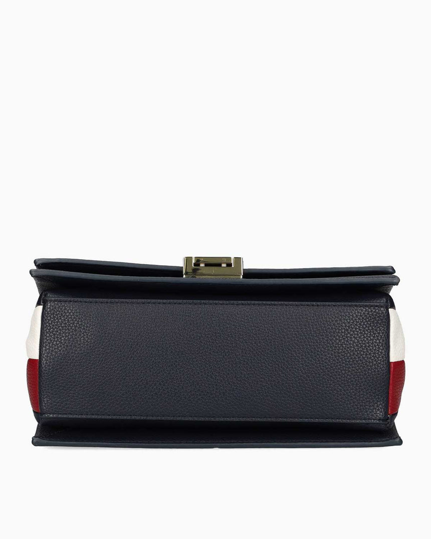 Tommy Hilfiger Kadın Her Med Corp Çapraz Askılı Çanta Space Blue