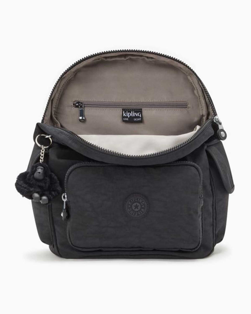 Kipling City Pack S Basic Sırt Çantası Black Noir