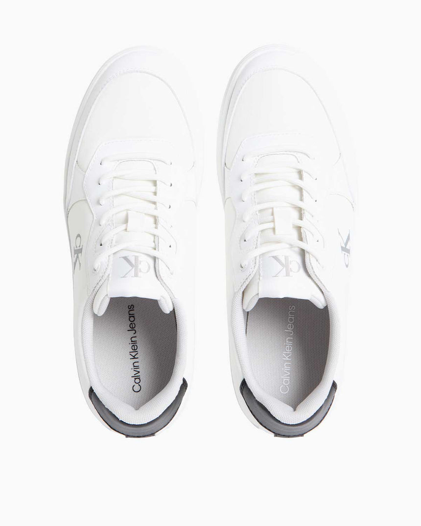 Calvin Klein Classic Cupsole Tech Ripstop Sneaker Bright White/Black