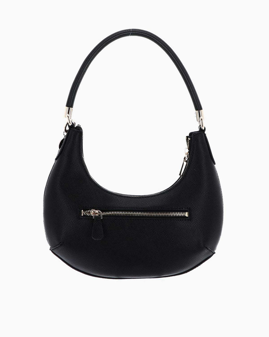 Guess Gizele Small Logolu Omuz Çantası Black