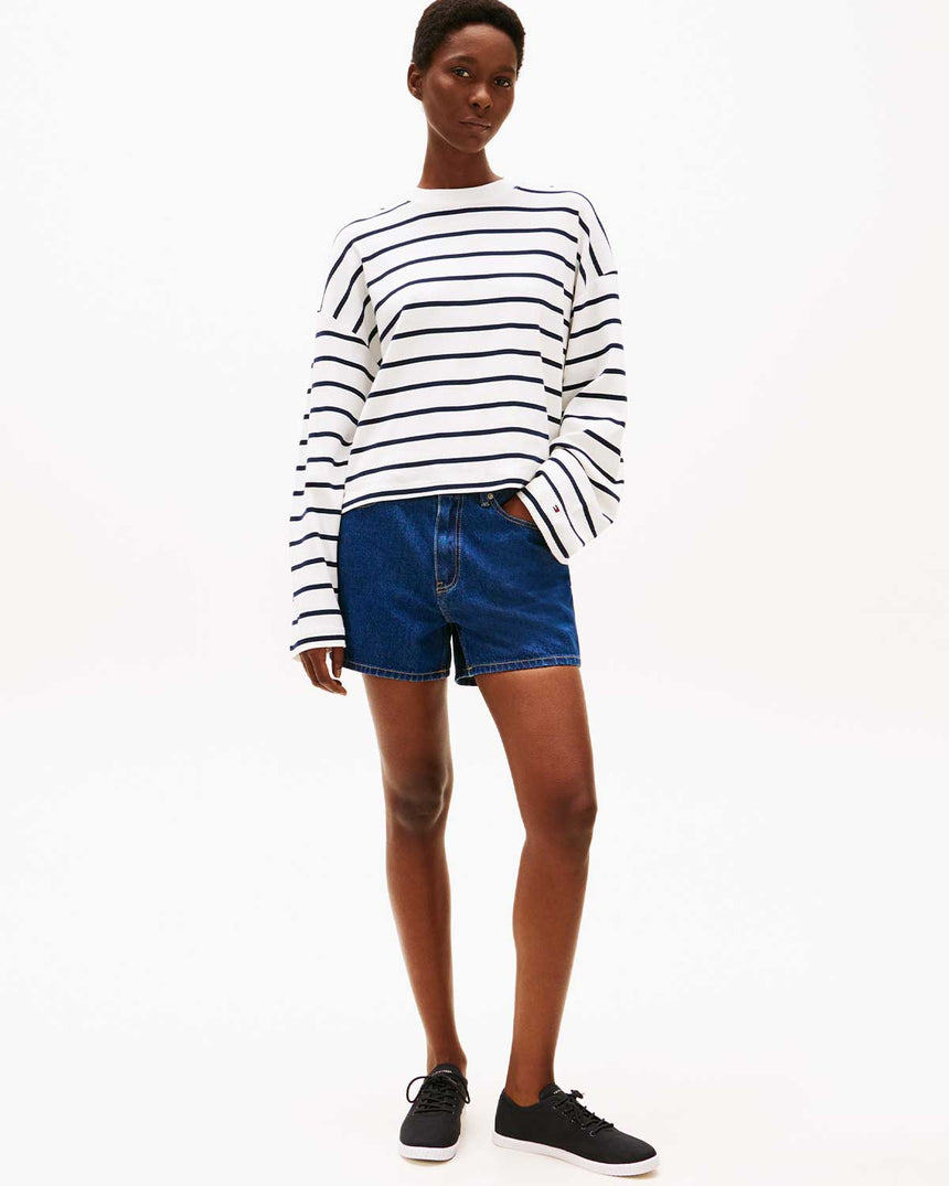 Tommy Hilfiger Canvas Lace Up Sneaker Black