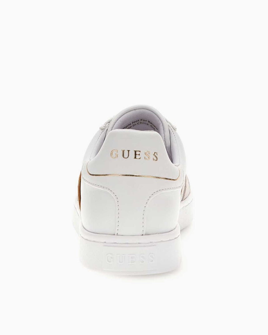 Guess Jrone4 Nubuk Detaylı Sneaker White Multi