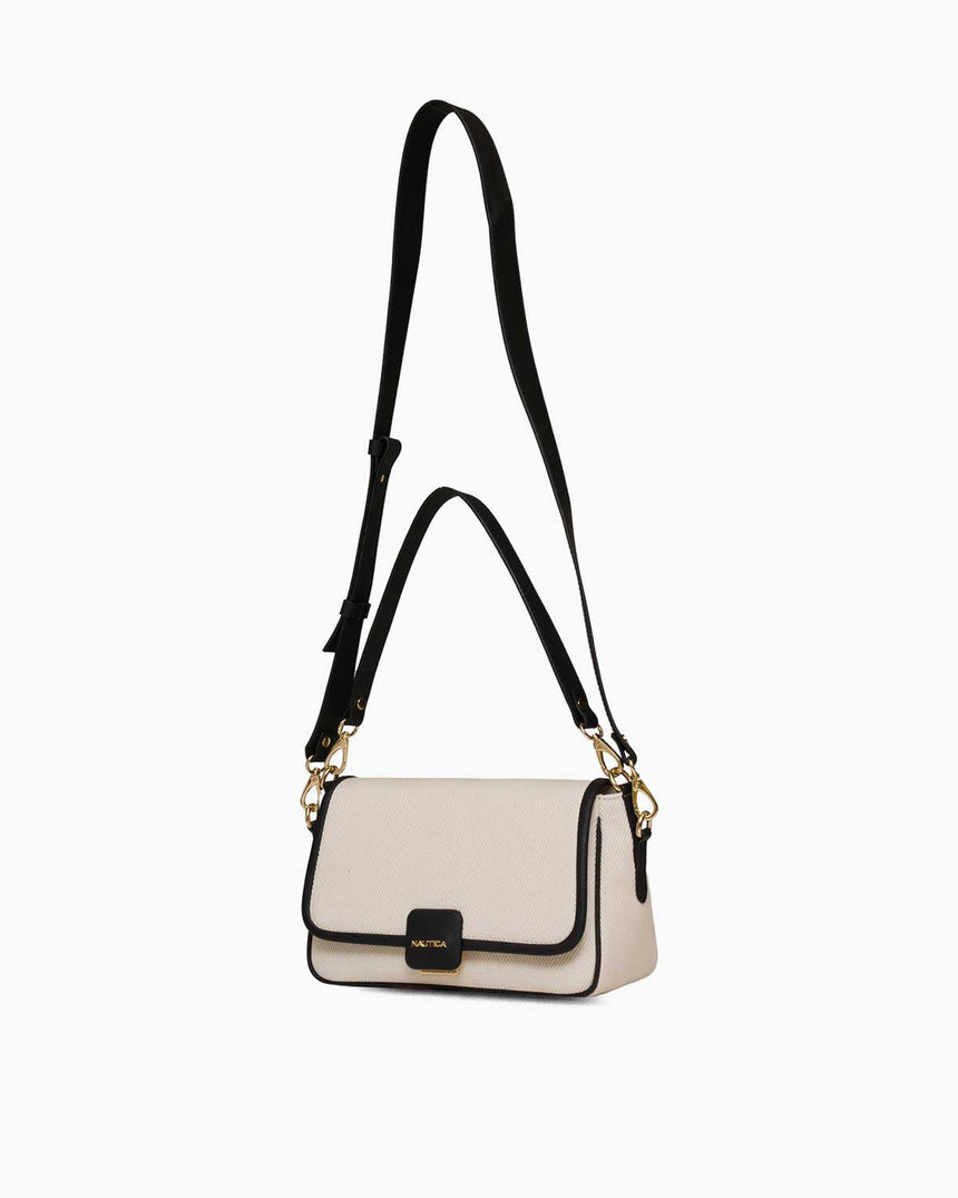 Nautica Kadın Omuz Çantası Bej - Siyah