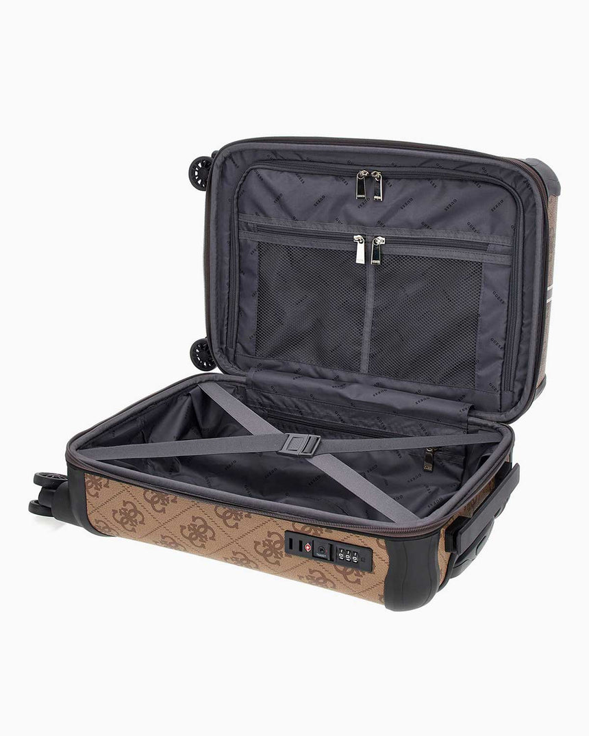 Guess Kallisto Wheeler Monogram Kabin Boy Valiz