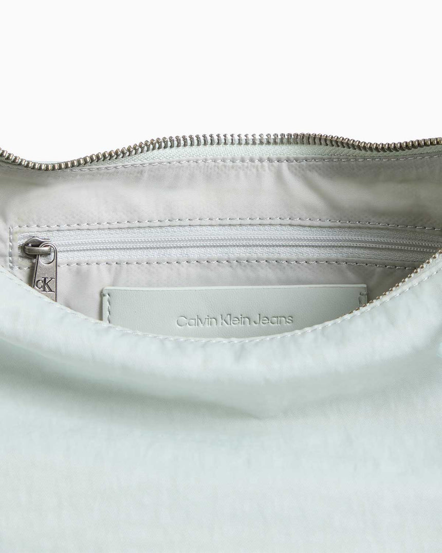 Calvin Klein Luna Nylon Sling Omuz Çantası Sky Gray