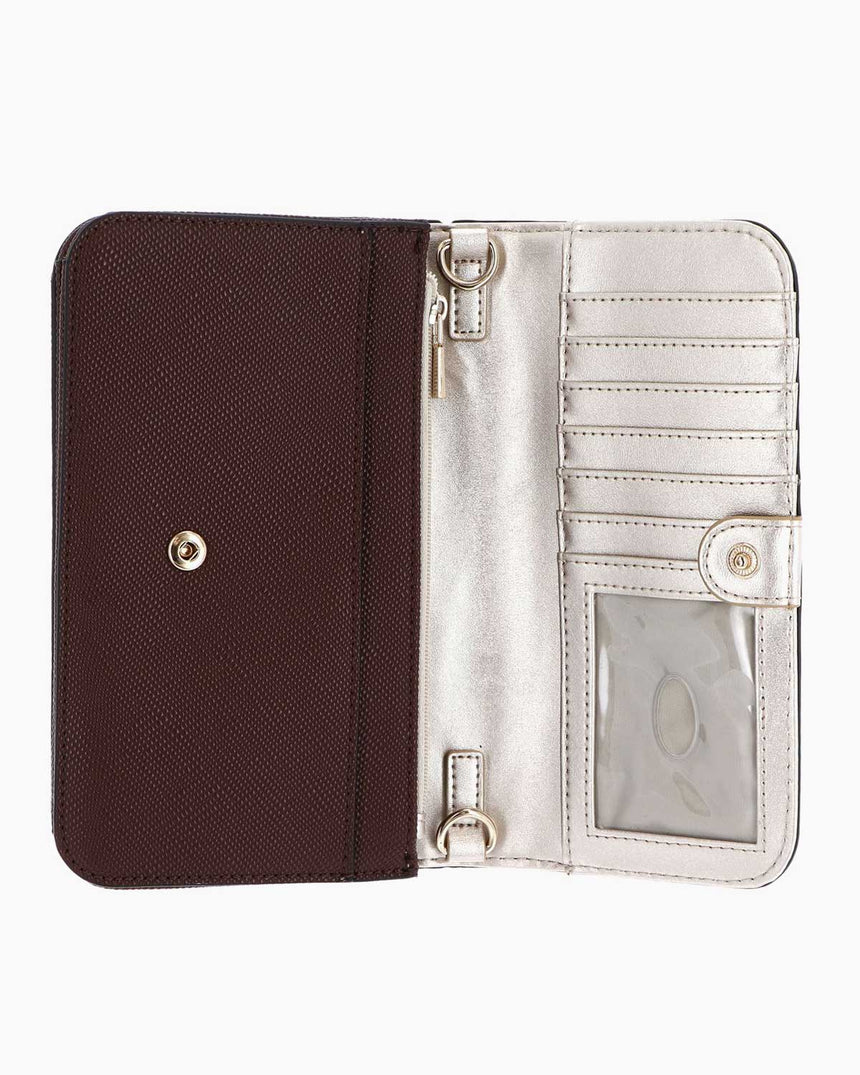 Guess Noelle Xbody Mini Çapraz Askılı Çanta Brown