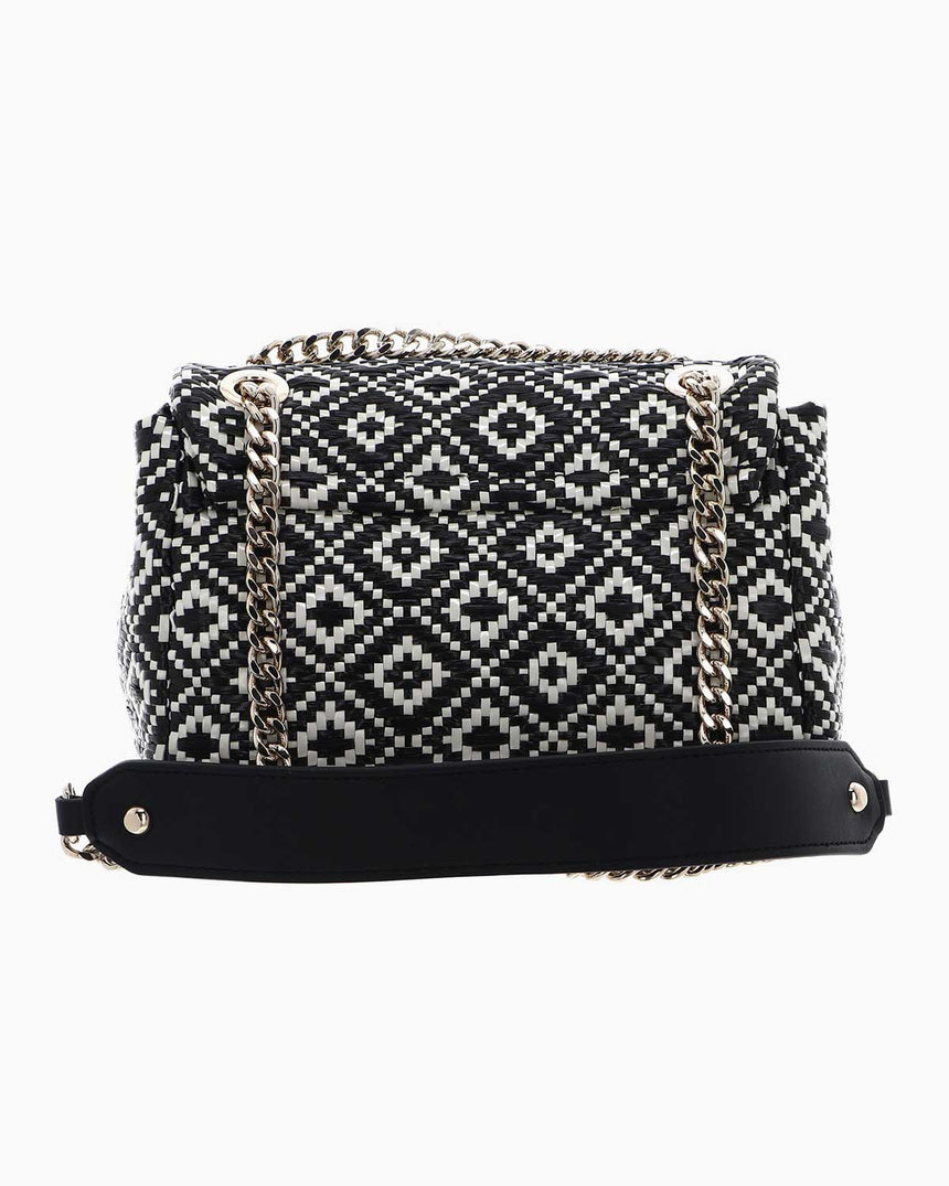 Guess Rianee Convertible Çapraz Askılı Çanta Black