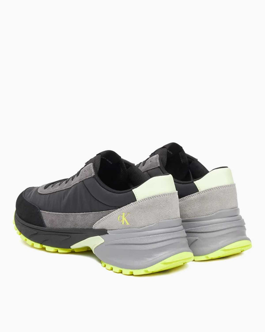 Calvin Klein Tokyo Yüksek Taban Günlük Erkek Sneaker Ck Black/Granite Grey/Wild Lime