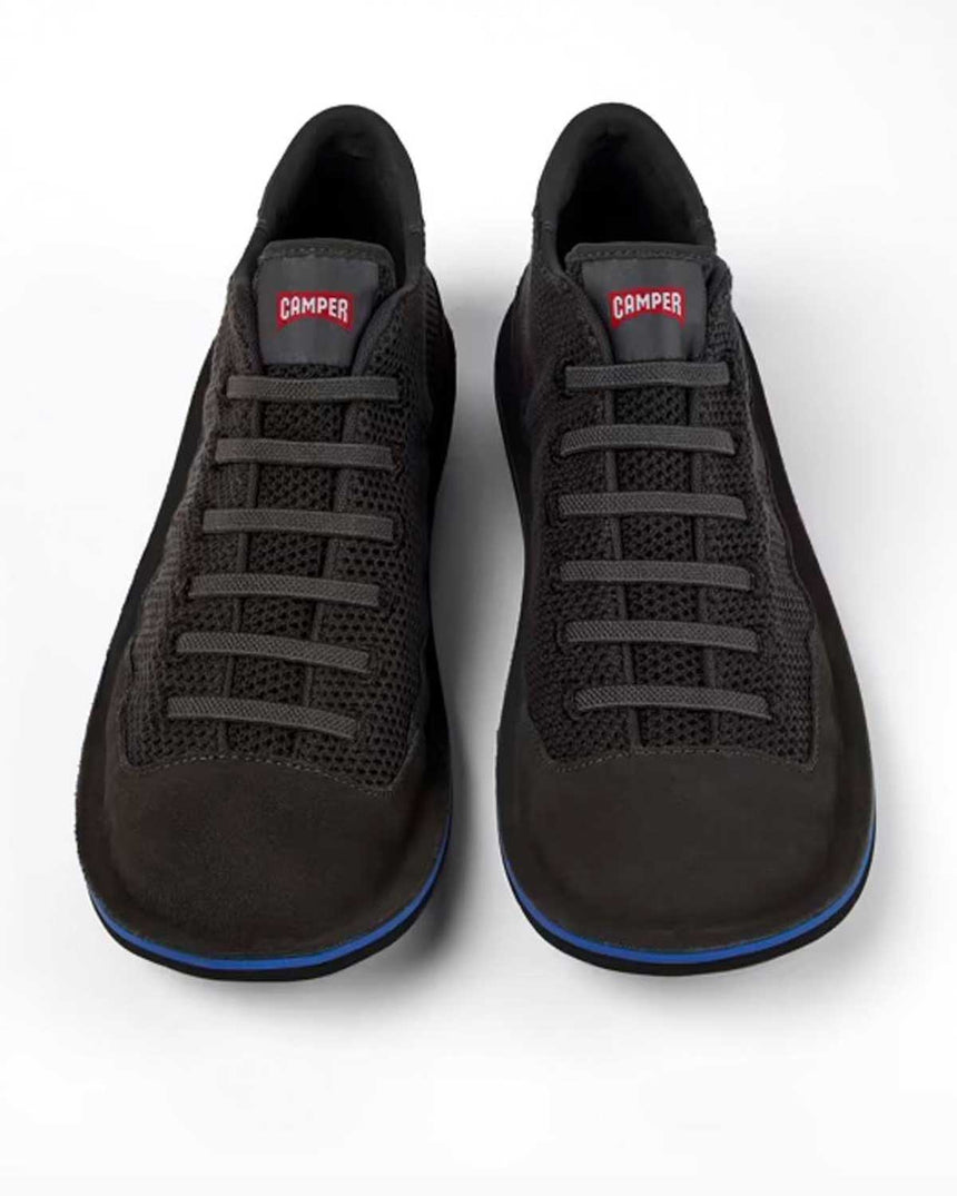 Camper Beetle Basket Ankle Bootie Koyu Gri